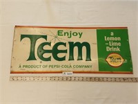 Teem Lemon Lime Sign 31x12"