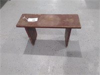 Small Wood Bench - About 29 inches Long