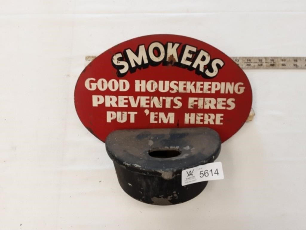 Smokers Good Housekeeping Prevents Fires Put 'Em H