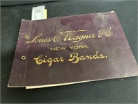 Louis L Wagner & Co. Cigar Band Salesman Book