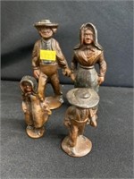 4 Composition Dutch Figurines