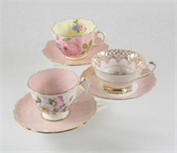 Bone China Tea Cups, Paragon, Royal Castle