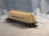 American Flyer Borden's Milk O Gauge Tank Car