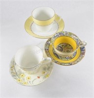 Bone China Tea Cups Colclough, Radford, Heathcote