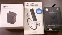 Cellular Gps Tracker, Razer Chroma & Dji Battery