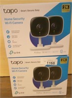 2x Tapo Home Security Wi-fi Camera 2pk
