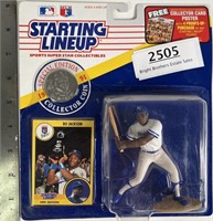 Highly collected, starting lineup new in the box