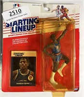 Starting lineup legend, Patrick Ewing. With