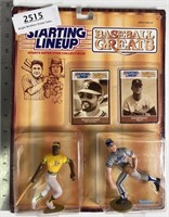Starting lineup new in the box baseball greats.