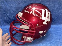 Signed Coach Terry Hoeppner IU helmet