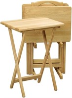 Winsome Wood Alex Snack Table Natural Set 5 Pc  25