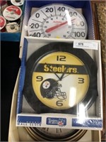 2 New Clocks with Thermometer