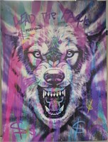 Rebhorn Design Lead The Pack Wolf Print on Canvas