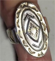 vtg tribal sterling ring navaho or?