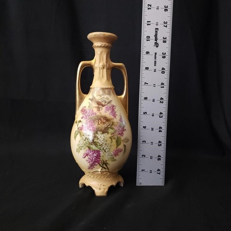 Royal Wettina Porcelain Vase 10"