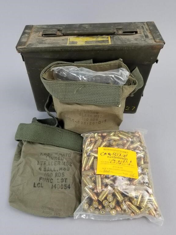 500+/- Rounds Remanufactured 9mm Ammo