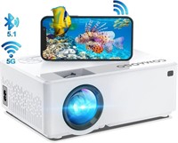 NEW $70 WiFi Projector with Bluetooth 5.1