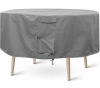 KHOMO GEAR 60" Round Patio Outdoor Furniture Cover