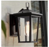 LNC 1-Light Wall Mount Lantern with Clear Glass