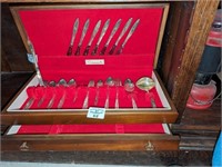 Community Flatware and case