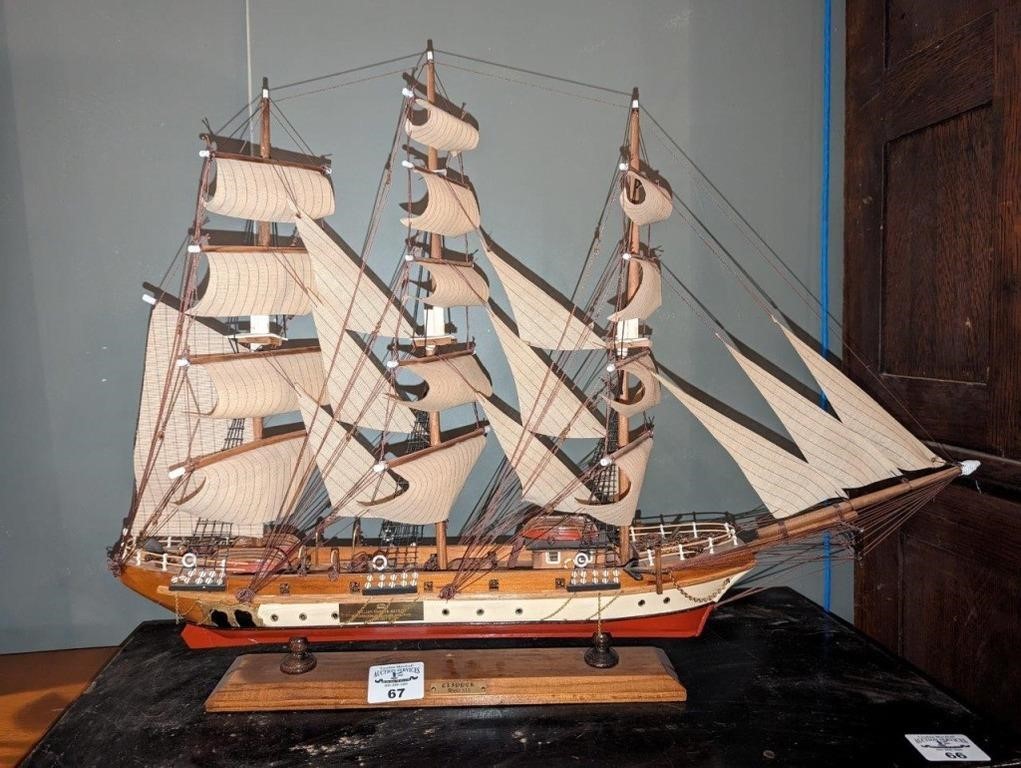 Clipper Siglo XIX Replica Model Ship