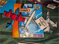 Matchbox model airplanes