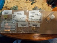 Assortment of Uncirculated coins & coin sets