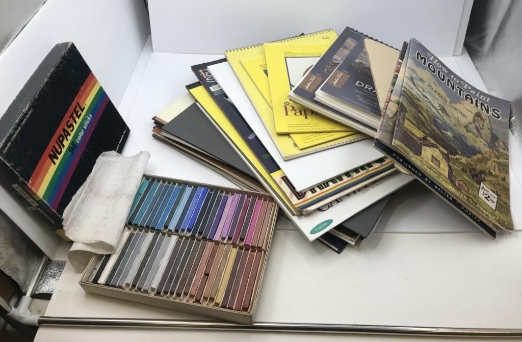 LOT OF DRAWING PAPER AND MORE