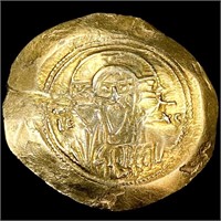 1071AD Byzantine .15oz Gold Histamenon LIGHTLY