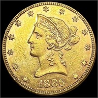 1886 $10 Gold Eagle UNCIRCULATED