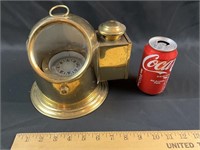 Brass nautical compass