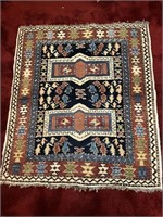 Antique Persian wool rug