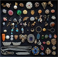 Vintage Single Earrings Jewelry For Crafts Parts