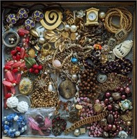 Broken Jewelry Lot for Crafts Parts Repair