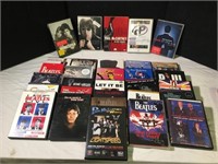 Paul McCartney and The Beatles Concert DVD's