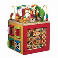 Battat Farm Activity Cube, Wood