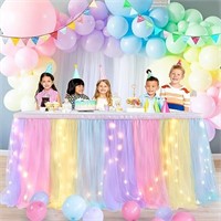 Rainbow Netbros 6 FT Table Skirt