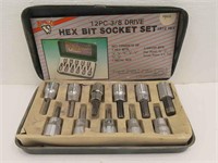 Buffalo Hex Bit Socket Set 12pc