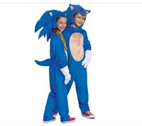 Sonic 2 Deluxe Sonic Movie Costume for Kids SZ M