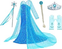 Luxury Princess Dress for Elsa Costumes