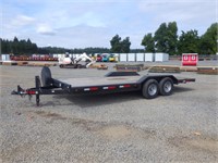 2018 Maxey 20' T/A Flatbed Deck Trailer