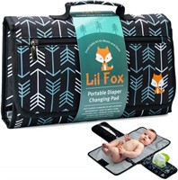 Baby Changing Pad by Lil Fox. Portable Changing Pf