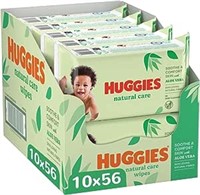 10 Huggies Baby Wipes Natural Care