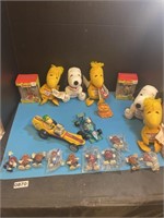 1977 Aviva Snoopy toy plush Snoopy and Woodstock