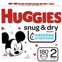 Huggies Snug & Dry Diapers, Mega Colossal Pack Sz2
