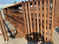 Heavy Duty Livestock Panels, 24 ft, 9 pcs