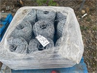 Barbed Wire,9 rolls on pallet