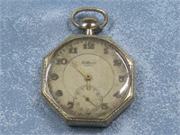 Antique 14kgf Pocketwatch Hallmarked Works