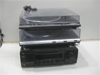2 Turn Tables & JVC Receiver See Info