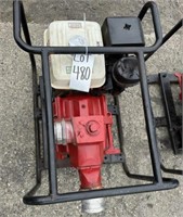 Trash Pump,328 GPM,8 HP Honda motor,3"